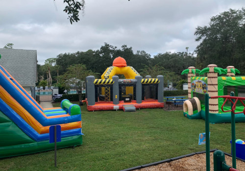 Bounce Houses and Weekend Gatherings on Spacious Greens